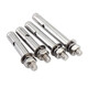 Jinchao 304 stainless steel expansion screws, color zinc, explosion pipe, explosion nail, external expansion screw, expansion pipe, M6*50 (10 pieces), color zinc