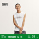 Semir vest men's wide shoulder sleeveless t-shirt teenagers loose sports vest summer inner top trendy print bleached 10007 M