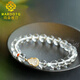 MARDOTG Brazilian white crystal bracelet women's crystal bracelet gift jewelry 6 beads diameter
