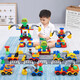 Children's large-grain bulk DIY building blocks large-block assembled educational toys 0 puzzle 3 little boy 6 years old 12 67-grain random car building blocks