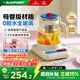 BLAUPUNKT 0 glue all-glass health pot teapot constant temperature kettle kettle soft sound insulation all-in-one mini office home flower teapot stew pot anti-paste and anti-spill adventure blue