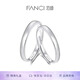 Fanci and Fan Qi express their love for each other and give their girlfriend a birthday confession gift with a pair of foam silver couple rings with an open ring.