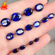 Zhenqian 5A grade Sri Lankan sapphire loose stone oval tanzanite ring ring surface loose stone blue pendant ear needle diamond 2x3mm (1 piece)