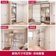 HPD open metal wardrobe steel frame on the wall whole house customized cloakroom bedroom walk-in stainless steel wardrobe bedroom custom cloakroom - price is subject to the plan. Customization is supported