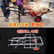 Mihong Extra Thick New Year Pig Killing Rack Pig Killing Rack Mobile Pig Killing Special Rack Pig Killing Cart Pig Slaughtering Artifact Complete Set Upgraded Sickle Type Pressure Plate Galvanized Version-(Not Bad)