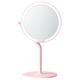 Miguang Miguang Makeup Mirror mini2s small magic mirror desktop LED with light women's portable dressing ins style sunglass + magnification Provide gift bag & ghostwritten greeting cards need to be noted and left a message