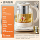 SUPOR pure titanium health kettle teapot kettle electric kettle electric kettle teapot flower teapot 316L stainless steel pure titanium 0 coating multi-stage constant temperature insulation 1.5L titanium heating plate 316L enlarged filter