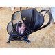 BugabooButterfly baby stroller armrest small butterfly stroller full cover mosquito net cup embroidered cotton bear cushion