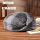 2025 new European and American style versatile fashion high-end autumn and winter warm and thickened foreign style CSqy retro beret jd brown