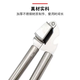Yusenyi manual garlic press, stainless steel garlic masher, household kitchen garlic pounder, garlic peeler, garlic squeezer, garlic peeler, round tube garlic press (pack of 2)