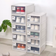 Yusenyi Thickened Shoe Box Drawer-Type Plastic Free Combination Men's and Women's Shoe Storage Box Transparent Dustproof Organizing Box No Assembly 6 Pack Cost-Effective Package Width x Depth (Length) x Height 32x30.6x15cm 32 pcs 32x30.6x15cm