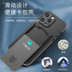 喜乔新款魔盒带卡槽可插卡钱包适用苹果iphone14手机壳镜头全包13pro 黑色【钢化膜】 iPhone14 Pro