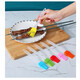 Oil brush kitchen pancake edible brush baking small brush pancake household high temperature resistant barbecue tool silicone oil brush transparent silicone oil brush 3 pieces