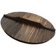 Pot lid solid wood pot lid handmade fir pot lid environmentally friendly iron pot wok cast iron pot wooden pot lid household 46cm with 46 wok