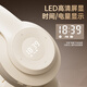 Yufan (YUFFUN) Level 4 and 6 listening earphones, English Level 4 earphones for college students examination, special FM head-mounted public third-level, fourth-level, eight-level, 46-level AB-level Great Britain Competition Bluetooth earphones, off-white charging model, time and power display, no Bluetooth, free 3.5mm audio cable with microphone