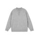 Henry collar sweater men's winter machine washable sweater lazy neutral style sweater floral gray one size larger S S110Jin Jin is equal to within 0.5 kg