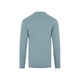 TOM FORD CO Luxury Men's Crew Neck Henley Blue 20 | XS