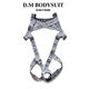 DM men's jumpsuit thong ring letter shoulder strap sexy sexy ring underwear hollow personality gay lilac M M100-115Jin Jin is equal to 0.5 kg