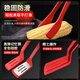 Crazy Shark Frying Fish Spatula Clip Multi-Function Steak Special High Temperature Resistant Non-stick Pan Food Food Grade Silicone Clip Kitchen Food Grade Silicone Food Clip - Red - Heat Resistant and Will Not Damage the Pan
