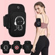 Dulwich Lion running mobile phone arm bag sports arm wristband outdoor cycling fitness mobile phone bag waterproof protective cover skin-friendly universal Apple Huawei Samsung Xiaomi men and women black H large black large black (luminous Captain America) universal under 6.3 inches