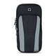 Running mobile phone arm bag for men and women, multifunctional sports equipment, arm wear belt, crossbody bag, mobile phone wrist bag, 77# black, single function, arm and wrist strapping
