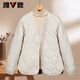 Yalu Light Thin Down Jacket Women's Liner 2025 Early Spring New Fashion Short Versatile Warm Diamond Plaid Thin Jacket
