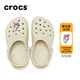 Crocs Classic Crocs Children's Shoes Outdoor Casual Shoes Sandals/206991/206990 Bone White-2Y2 (Including Zhibixing) 31 (190mm)