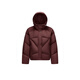 Semir 90 velvet down jacket for women Qiji red coat loose hooded slimming three-proof top 101125113005