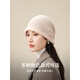 Shanghai Story 2025 Autumn and Winter New Style Knitted Hat Pure Wool Warm Ear Protection Large Head Circumference Wool Hat Women Gift Box Huaka One Size