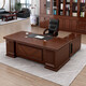 Office boss desk president desk simple modern boss desk new Chinese style desk supervisor desk office desk and chair combination 1.6 meters single table