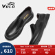 VOLO Rhino Men's Shoes Slip-on Shoes Men's Business Casual Leather Shoes Black 40