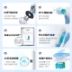 美的（Midea）电动牙刷智能扫振  高频清洁 60°大摆幅 YM502极地白 情侣新婚生日 节日送男生女生 父亲节礼物