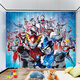 Ultraman Curtains Ultraman Curtain Cloth Blackout Hook Type 2025 New Cartoon Boy Children's Room Bedroom 1 Punch 3 meters wide one piece (height note) Default pricing unit 2