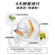 Ding Jiayi Cleanser Facial Men's Control de aceite de acné Exfoliación Blackhead Exfoliación Crema 150G Mujeres para el cuidado de la piel para hombres