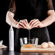 Bar Bartending Household Small Handheld Mixer Electric Egg Beater Kitchen Milk Frother Milk Frother USB Charging Cool Black-Handheld Wireless Electric Egg Beater