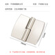 Hasdick Beijing warehouse delivery stainless steel partition hinge public toilet self-closing door removable hinge 2 pieces/piece right side all stainless steel HKsq-278