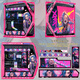 
Asus (ASUS) ROG GR701 Creation God Case Snow Blowing Case EVA Asuka Co-branded Desktop Case ARGB Light Board Full Tower Custom Case White Case Power Water Cooling Set Jinx Theme (Black Pink Creation God + Light Board)