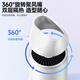 KONKA Folding Hair Dryer Home Silent Negative Ion High Power Does Not Hurt Hair Dryer High Wind Student Dormitory High Speed Barber Shop Second Drying Special Birthday Gift for Women and Men White Standard Model Foldable + 90 Million Negative Ions + Dry Hair Cap Air Nozzle