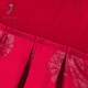 JACADI New Year's style JACADI girls' French red dress long-sleeved dress 2045062 red 546 105 /4A