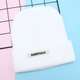 Korean style knitted woolen hat for female students with large head circumference embroidered hat for men winter warm ear protection cold hat wholesale color mixed hair one size