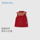 JELLYBABY Chinese style embroidered retro dress 25 new winter style girls vest dress elegant dress for children