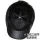 Middle-aged and elderly men's peaked cap to keep warm and cold-proof, outdoor leather hat for father, first-layer cowhide baseball cap, forward cowhide hat, black, gift box, one size fits all