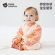 贝肽斯婴儿衣服秋冬款宝宝连体衣新生婴幼儿哈衣打底舒绒棉睡衣