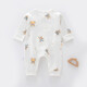 The hottest item on the Internet Four Seasons Baby Onesies Category A Pure Cotton Baby Romper Suit Boneless Newborn Baby Snail 52cm