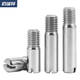 He Jiagong 304 stainless steel external thread cylindrical pin M2*5 (10 pieces)