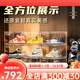 SupBro high-end shoe box full PC high transparent full hard storage box sneakers transparent storage artifact shoe cabinet space saving light luxury version high toughness_full transparent shoe box * 4 pieces_need to be assembled 33.7x26.5x20.6cm