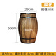 Oak barrel wine barrel decoration solid wood beer barrel red wine barrel decoration winery bar exhibition wedding 50 high bold high quality model