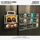Shantou Lincun Refrigerator Magnet Music Player Music Magnetic Refrigerator Magnet NFC Sensor Automatically Plays Songs Acrylic Ornament Mayday NFC Singing Tape Refrigerator Magnet Comes with 9 Tapes