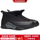 JordanAJ15RetroStealth shock-absorbing anti-slip high-top retro basketball shoes for men and women, black 2017 version 42