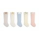 Baby stockings combed cotton breathable infant socks cartoon candy color boneless children's socks type A Y16008 three pairs (G blue puppy + G green elephant + G yellow duck) One size fits all S size 6-12 months